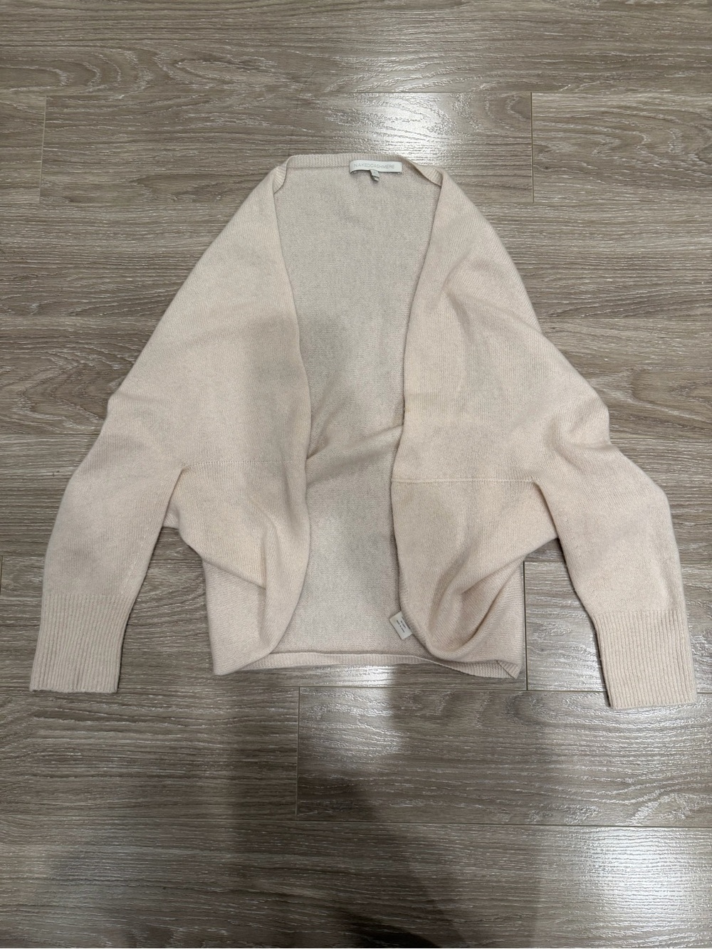 Naked Cashmere Cardigan Sweater Shawl - Picture 9 of 10